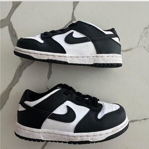 Kids Black and White Sneakers